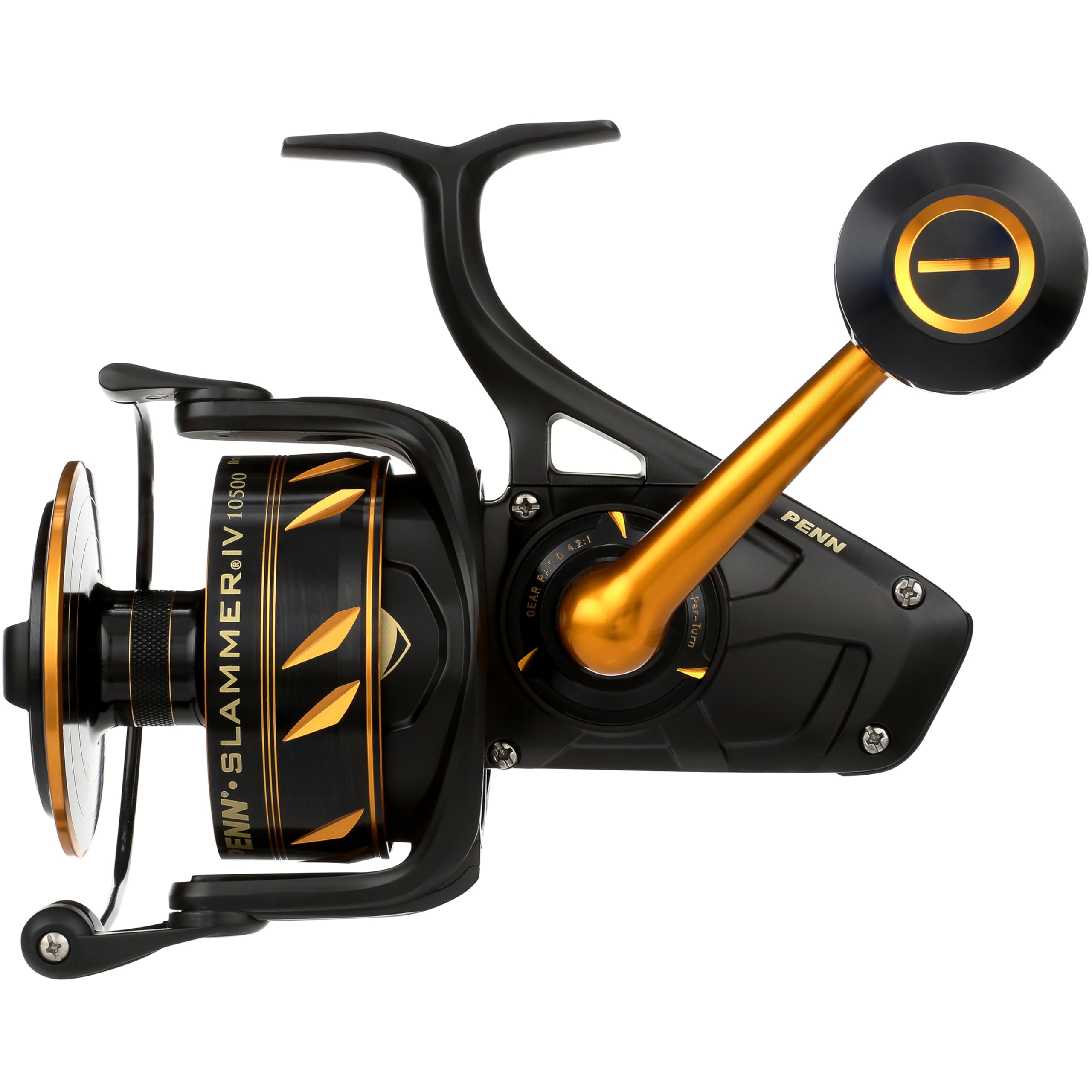 PENN Slammer IV Saltwater Spinning Reel - Full Metal, Heavy Duty Spin, Jigging or Lure Fishing Reel - Boat, Shore, Kayak