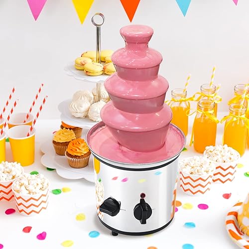 MOMULL Chocolate Fountain, Tiers Electric Melting Machine