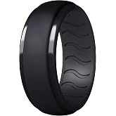 Mens Silicone Wedding Band - Rubber Wedding Rings, Silicone Wedding Band