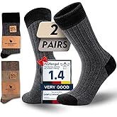 Juclise Alpaca Wool Winter Heavyweight Crew Socks Warm Thick Thermal Hiking Boot Work Cushioned Cozy Moisture Wicking