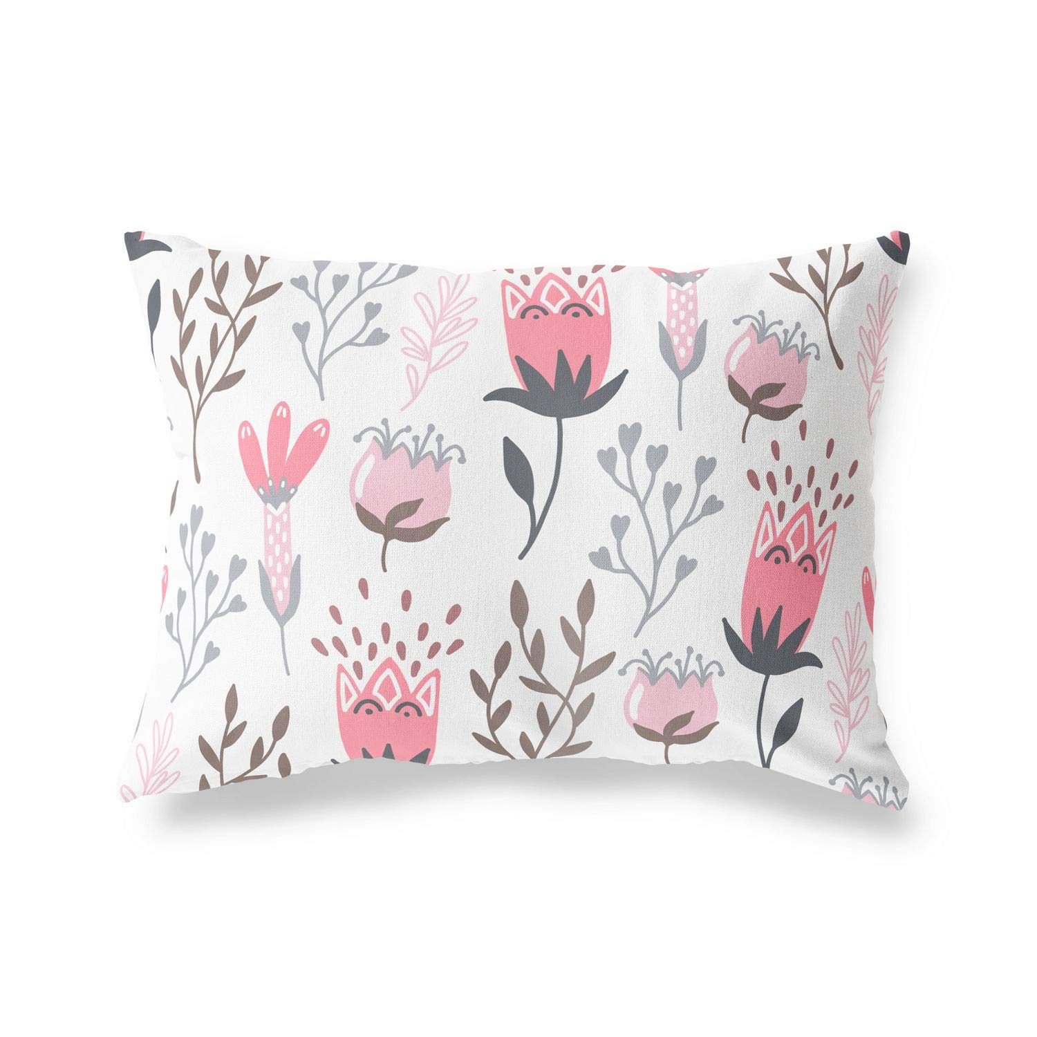 BonaMaison Decorative Cushion Cover, Random Pattern Throw Pillow Covers, Home Decorative Pillowcases for Livingroom, Sofa, Bedroom, Size: 45X60 Cm - Designed and Manufactured in Turkey