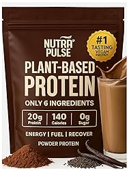 NUTRAPULSE Chocolate Vegan Protein Powder – 20g