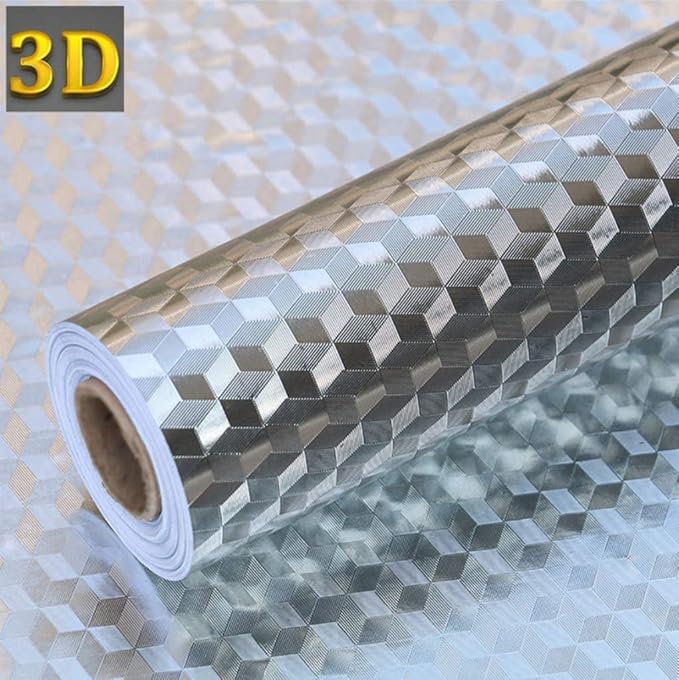 Autoadhesivo Revestimiento de estante Cajón Pelar y pegar Papel de