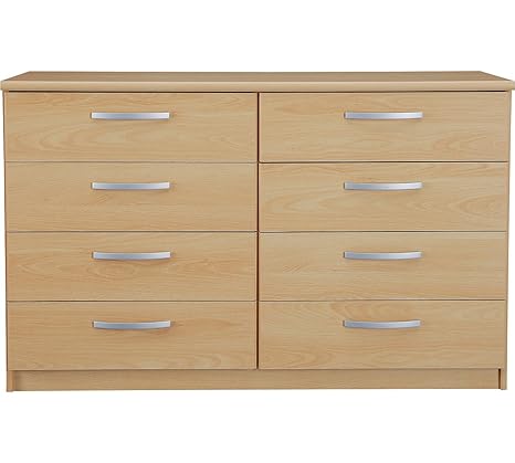 Argos Collection New Hallingford 4 4 Drawer Chest Beech Effect