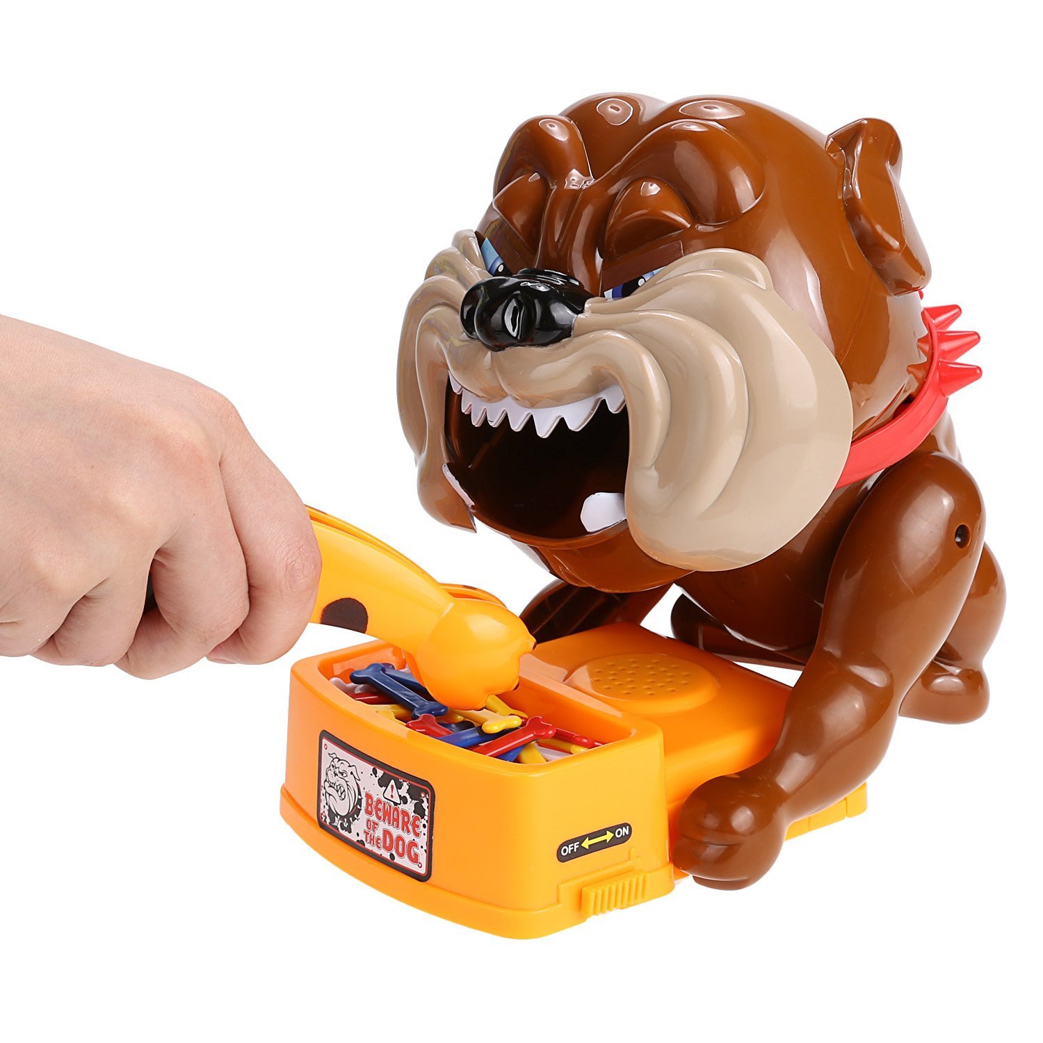 Binnan Don't Take Buster's Bones Beware of the Dog Party Game Shaped Tricky Intelligence Toys Dolls Electric Board Game