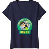 Womens Ben 10 Omnitrix Activate V-Neck T-Shirt