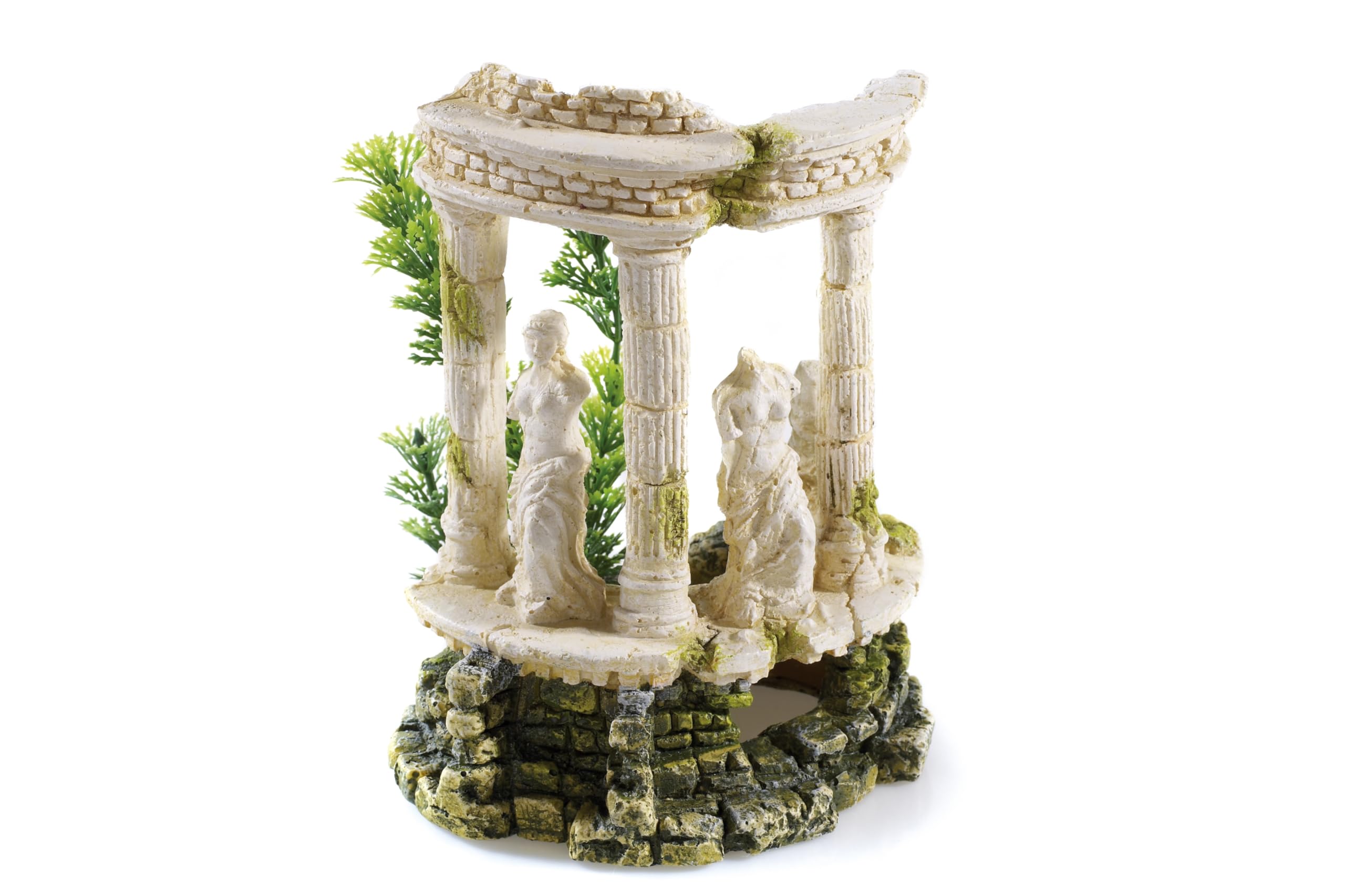 CLASSIC Grecian Goddess Aquarium Ornament 130 x 120 x 175 mm Hand-Painted Non-Toxic Resin Decoration for Freshwater Tanks