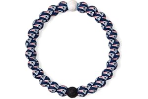 Lokai NFL Football Collection Beaded Bracelets for Men & Women - Silicone Jewelry Beaded Friendship Bracelet for Women & Men - Sports Team Gear, Apparel & Accessories
