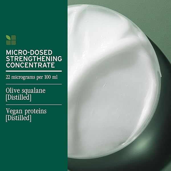 BIOLAGE STRENGTH RECOVERY CONDITIONER – MOISTURIZES & STRENGTHENS DAMAGED HAIR, SOFTNESS & SHINE, OLIVE SQUALANE & VEGAN PROTEINS, PARABEN-FREE, VEGAN, 7.9 FL OZ, PACKAGING MAY VARY