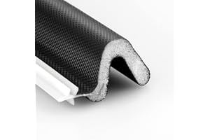 SZZSAF Door Weather Stripping & Seal Strip Kit for Attic, Patio & More-Insulate Your Door Seal with Eco-Friendly PU Foam(26FEET, Black)