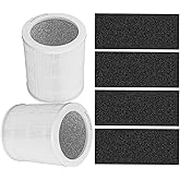 HP450 Replacement Filters Compatible with Hunter H-HF450-VP / HP450UV Series Air Purifier: 6pack H13 H-EPA filter used for Office bedroom,living room, kitchen,office