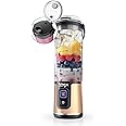 Ninja Blast Portable Blender, Cordless, 18oz. Vessel, Personal Blender For-Shakes and Smoothies, BPA Free, Leakproof-Lid and Sip Spout, USB-C Rechargeable, Dishwasher Safe, Metallic Copper, BC151CP