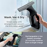 Tower Cordless Window Vac Cleaner with Rechargeable Battery Platinum 150ml view 3