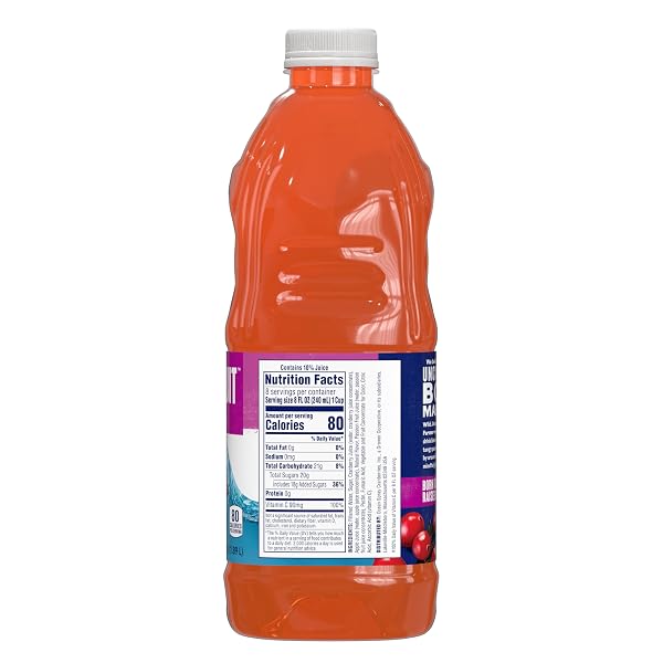 OCEAN SPRAY® CRAN X PASSIONFRUIT, CRANBERRY PASSIONFRUIT JUICE DRINK, 64 FL OZ BOTTLE