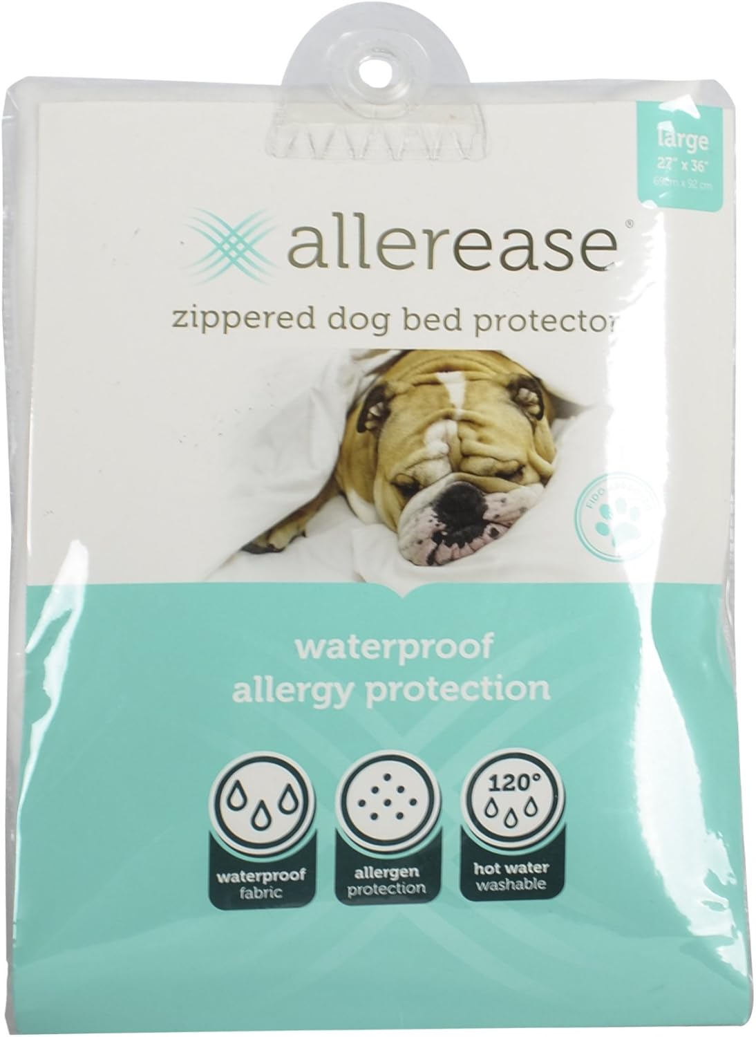 AllerEase Dog Bed Protector, 44 by 35" : Pet Supplies