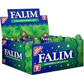Falim Sugarless Plain Gum Individually Wrapped, Mint Flavored, 100 Piece