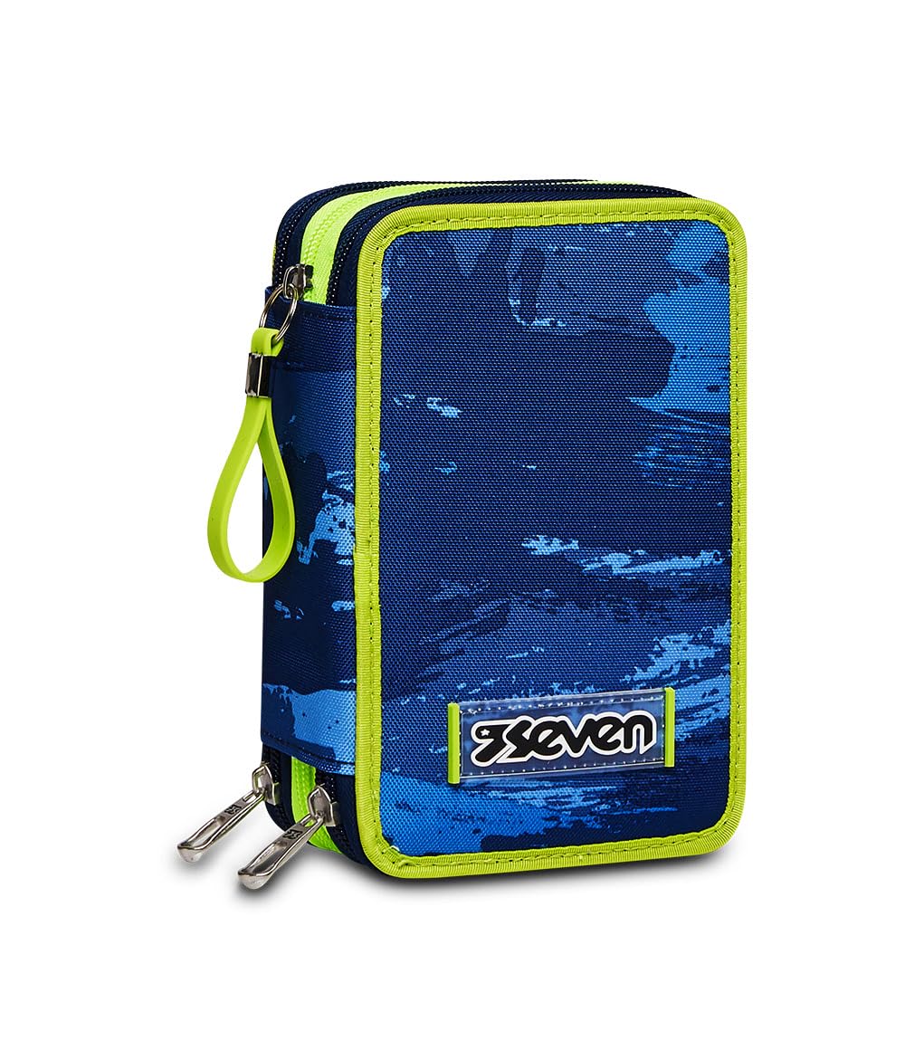 Seven Astuccio 3 Zip, 3 Zip CASE - Wet Color BOY,