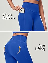 IUGA Compression Leggings with Pockets for Women