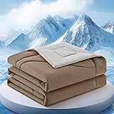 FineMay Cooling Comforter Twin Size, Double-Sided