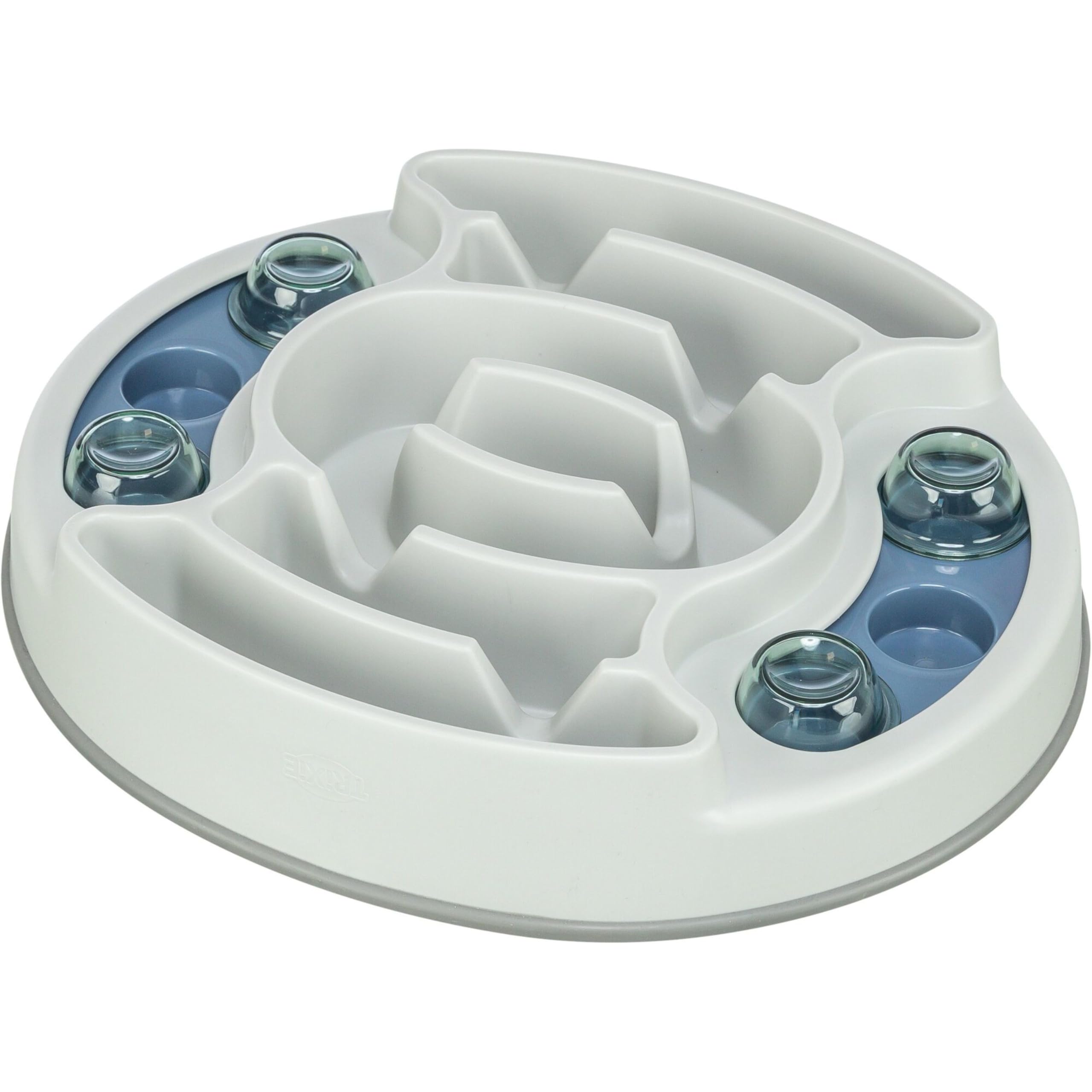 TRIXIE Slide & Feed Strategy Game – Intelligence toy for dogs – Prevents gulping – Ideal activity – Dishwasher safe – Level 1 – 30 × 27 cm