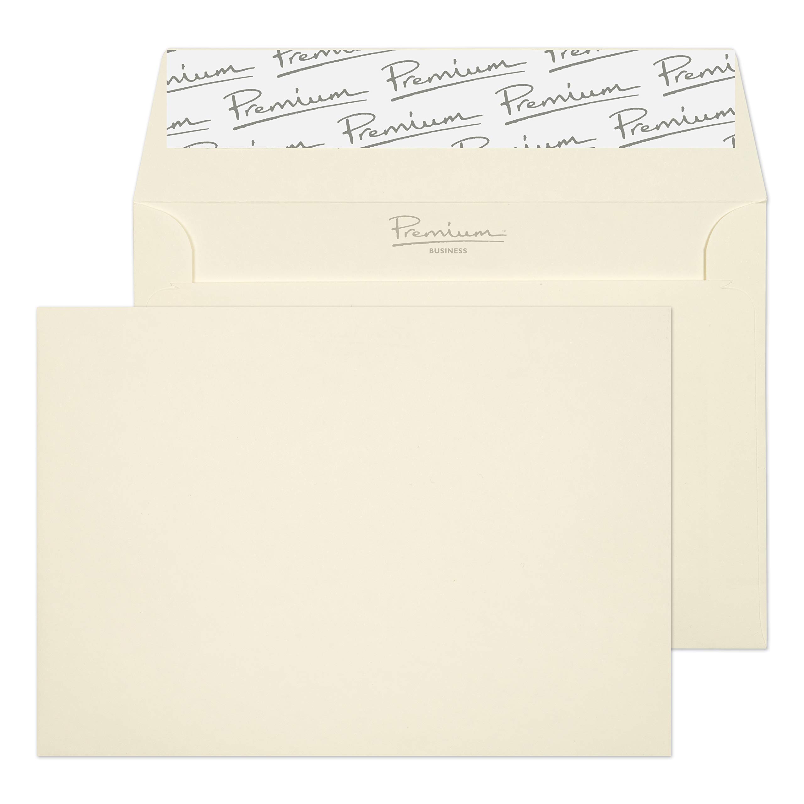 Blake Premium Business C6 114 x 162 mm 120 gsm Peel and Seal Wallet Envelopes (71155) Oyster Wove - Pack of 50