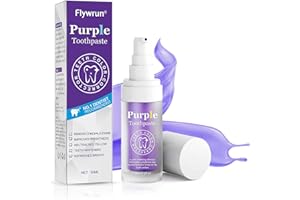 COTONETES Purple Toothpaste for Teeth whitening, Instant Brightening Teeth Whitening Color Corrector, Gentle on Enamel 3D White Brilliance Teeth Whitening Kit, Tooth Whitening Booster for Tooth Stain Removal