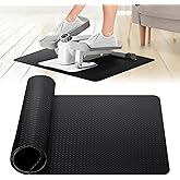 Under Desk Elliptical Mat - Non-Slip Exercise Equipment for Peloton Bike, Small Exercise Mat for Desk Workout Equipment