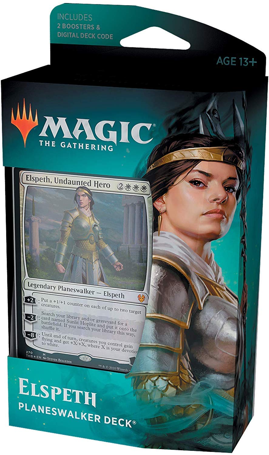 Magic: The Gathering Theros Beyond Death Elspeth, Undaunted Hero Planeswalker Deck