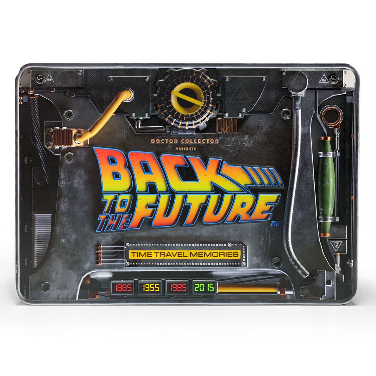 Doctor Collector Back to the Future Welcome Kit, Official Collector's Edition with exclusive accessories in a metal box