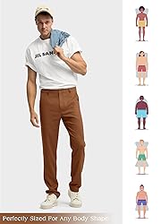 Willit Men's Linen Pants Casual Linen Dress Pants