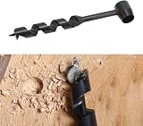 Garosa Manual Wood Auger Drill Bit Hand Auger Wrench for Bushcraft Camping view 4