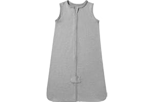TotAha Toddler Sleep Sack 1.0 TOG for 2T-3T-4T, Soft Wearable Blanket Baby Sleep Bag with 2-Way Safe Zippers,Fluffy Extra Large Sleeping Sacks, Grey