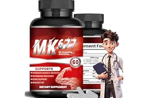 Guliqi 𝐌𝐊677, 𝐌𝐊-677 Capsules, 𝐈𝐛𝐮𝐭𝐚𝐦𝐨𝐫𝐞𝐧 𝐌𝐊 677, 𝐌𝐊 677 Muscle Recovery Supplements, Strengthens Muscles, for Women & Men, 60 Capsules