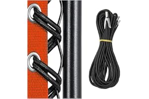 Fdit Universal Replacement Laces for Zero Patio Recliner, Nylon Stretch Cord for Outdoor Lounge Chair, Bungee Elastic Lawn Ch