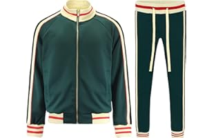 G-Style USA Men's Tiger Pattern Tracksuit Sets