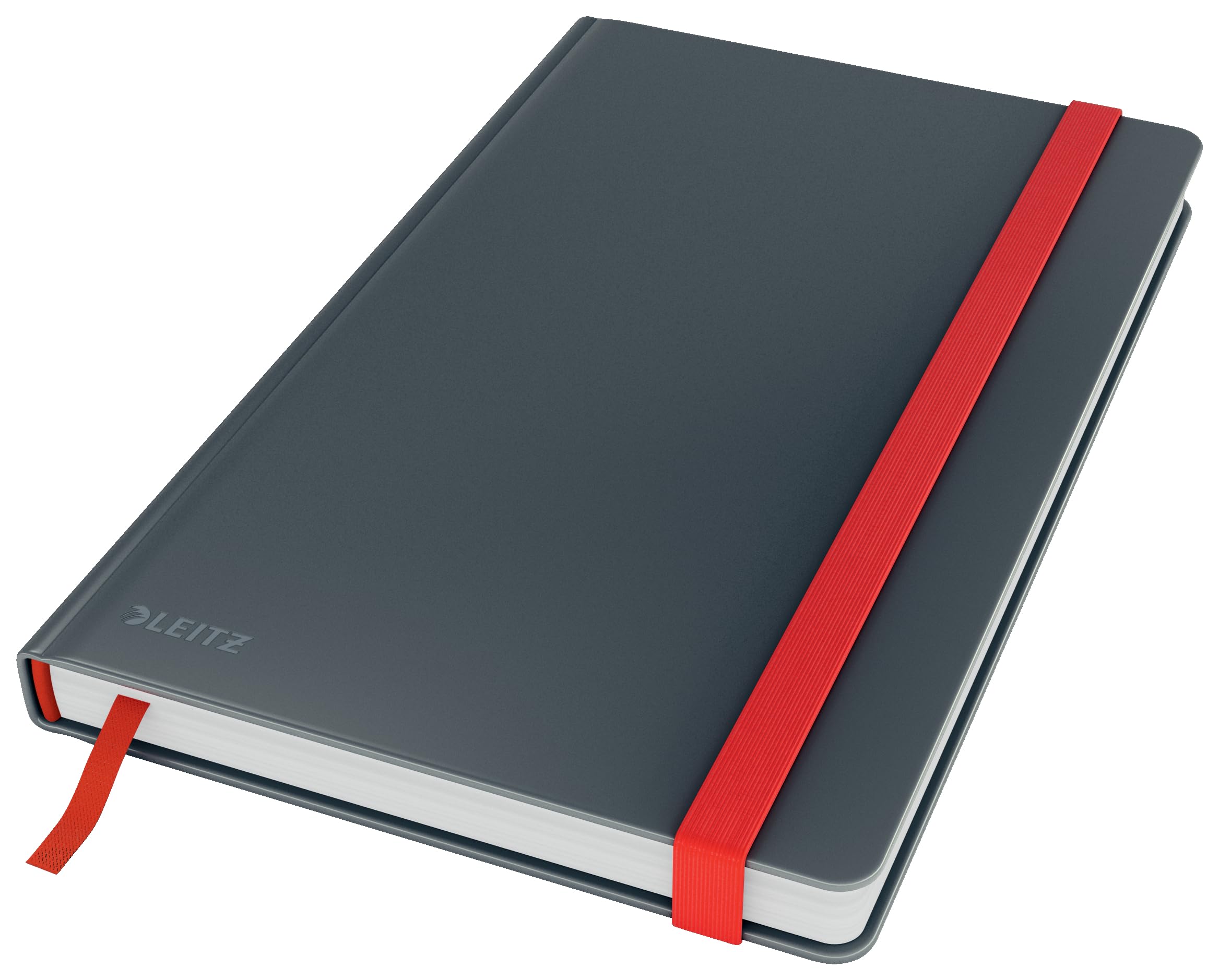 Leitz A5 Ruled Hardcover Notebook, 80 Sheet, Cosy Range, Velvet Grey, 448100189 — image 1