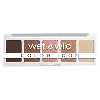 Buy Wet N Wild Color Icon 5pan Makeup Palette Longwear Vegan Walking On Eggshells 0 21 Ounce Online In Indonesia B08rs6wnx7