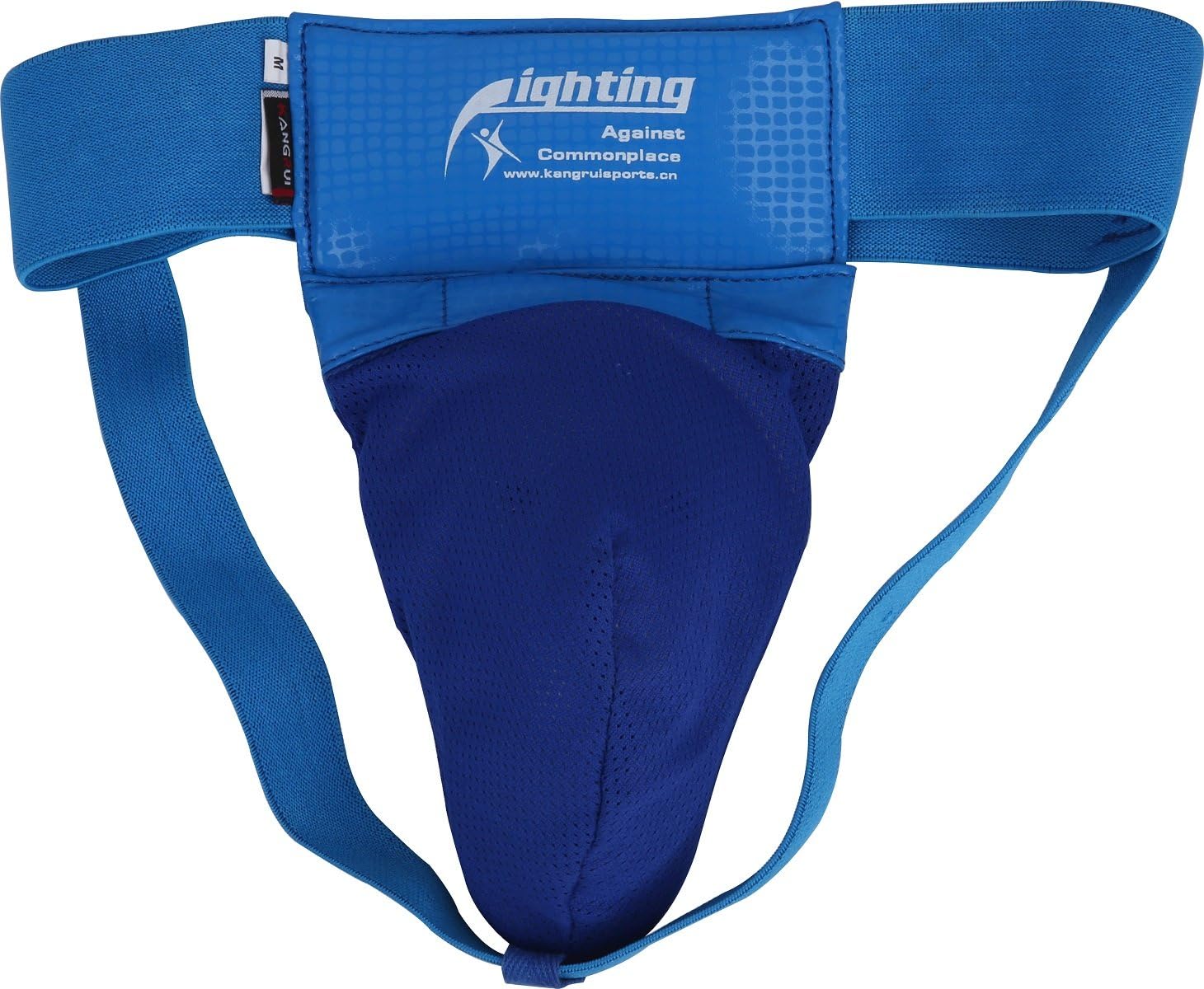 HYSENM Male Groin Guard Protector with Plastic Cup Jock Strap for Martial Arts Kick Boxing MMA