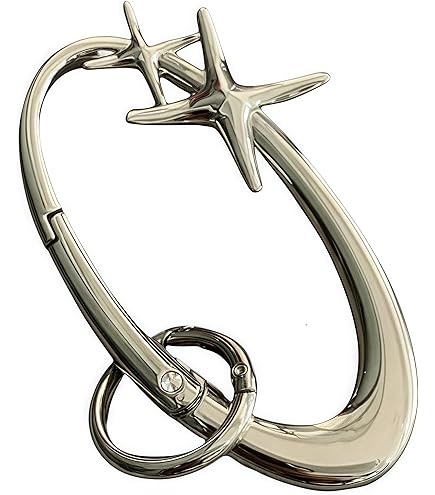 Amazon.com: Starlight Y2K Metal Heavy Shiny Carabiner Belt