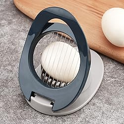 Egg Slicer for Hard Boiled Eggs Cutter with