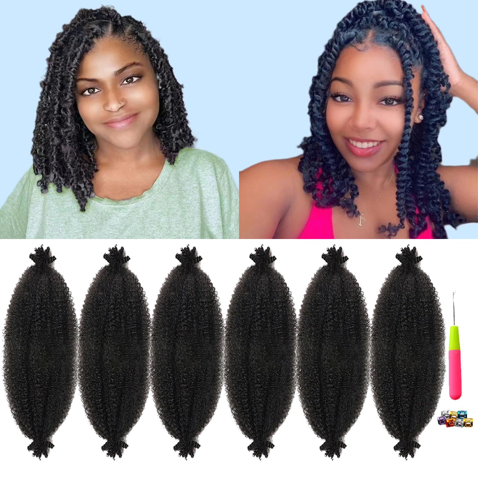 Mua Marley Twist Braiding Hair 12 Inch Marley Hair for Faux Locs Spring ...