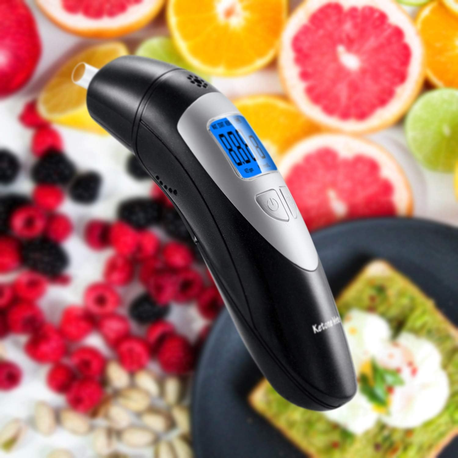 Ketone Breath Analyzer, Ketone Breath Meter Portable Digital Ketone Breath Test Tracing Ketosis Status: Health & Personal Care