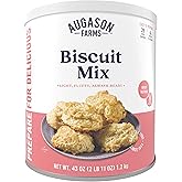 Augason Farms Biscuit Mix Can, Emergency Food Supply, Everyday Meals, 29 Servings