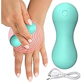 Still Fig Multifunctional Handheld Personal Electric Massager - Safe Medical Grade Silicone - Best Pocket Size Finger & Body Vibrator for Anxiety, Stress Relief, Neck Shoulder, Back & Body