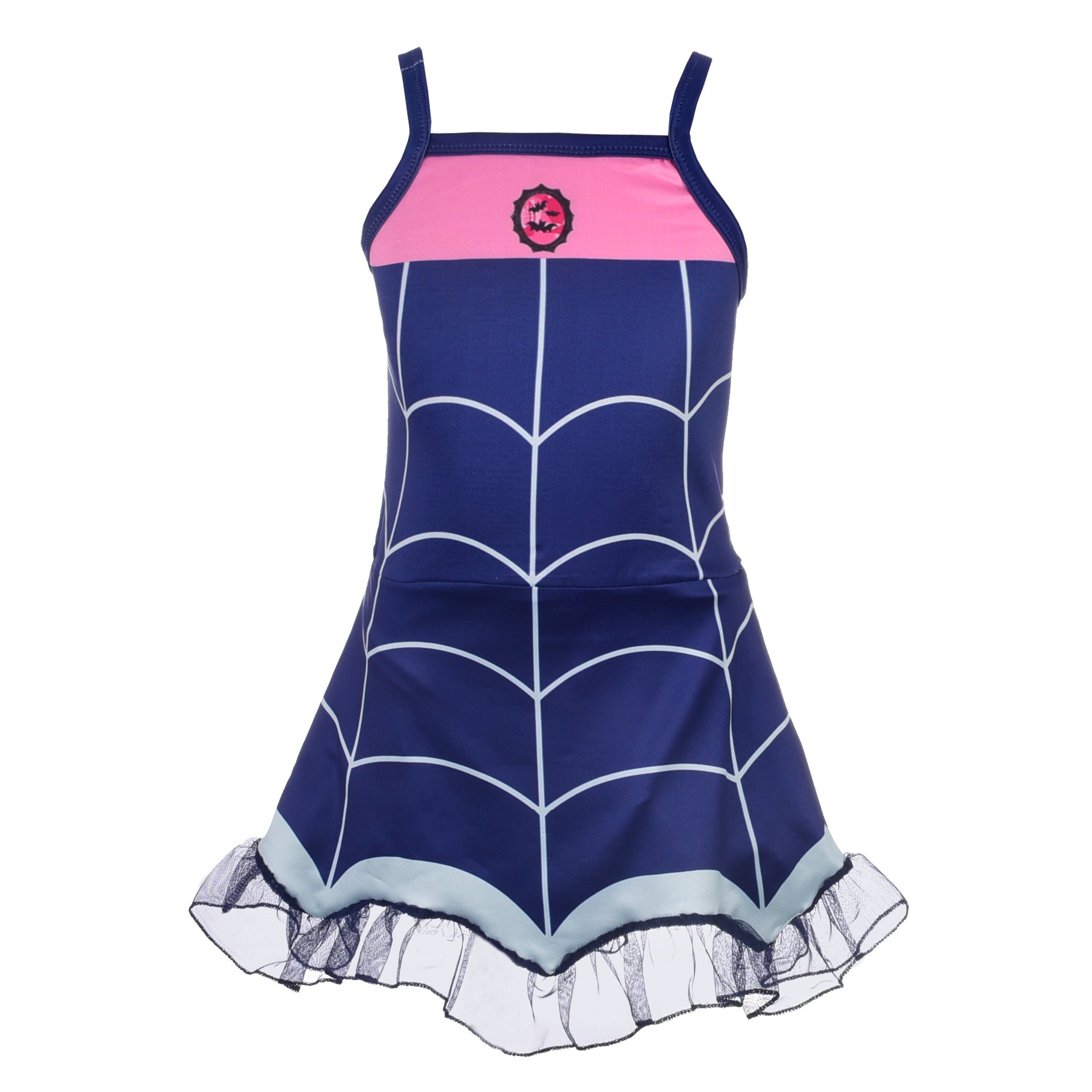 Dressy Daisy Girls Vampirina Boo-Tiful Bathing Suit Swimming Suit Swimwear Spaghetti Strap
