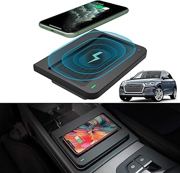 Amazon Com Carqiwireless Wireless Phone Charger Pad Charging For Audi Q5 Sq5 2018 2019 2020 2021 Center Console Phone Wireless Charging Pad Mat Fit For Audi Q5 Sq5 2020 2019 2018 Accessories Automotive