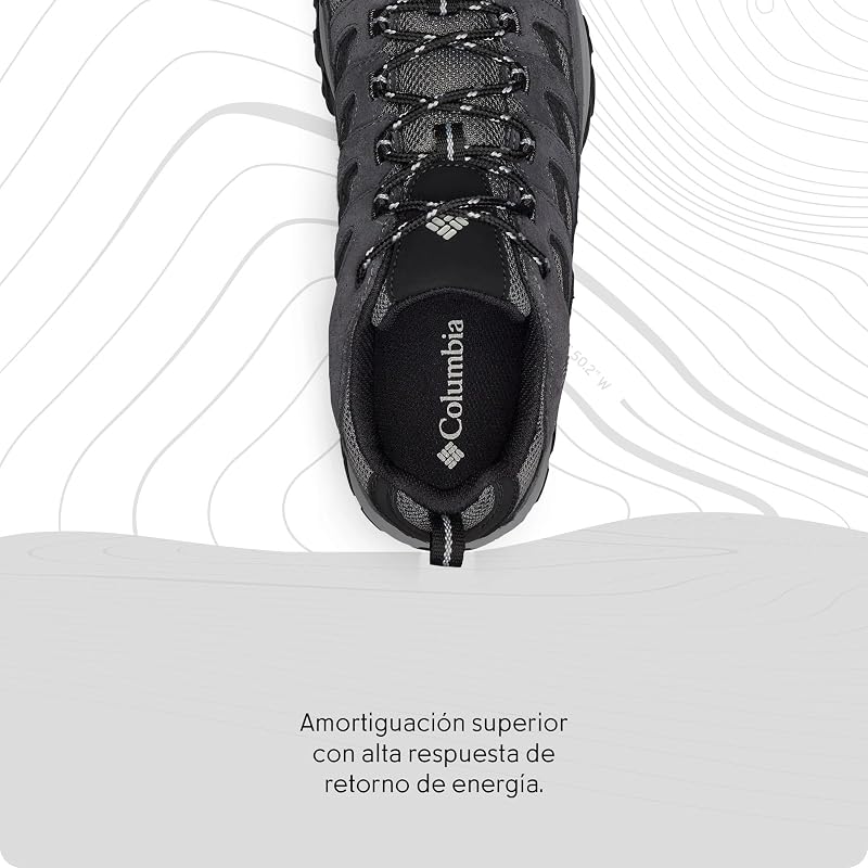 Crestwood, Zapatos para senderismo, Hombre, Shark Columbia Grey, 42 EU