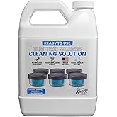 Clark Shaving Co. Cleaning Solution for Philips Norelco, 32 oz | Compatible with Philips Norelco Quick Clean, Compatible with Smart Clean Pod