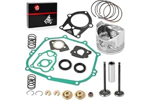 MOTO1988 285cc Engine Top End Rebuild Kit STD Piston + Ring + Gasket Seal + Exhaust Intake Valve kit For YAMAHA 1989-1996 Golf Cart G2 G5 G8 G9 G11