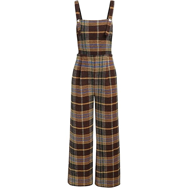 Amazon.com: CIDER Corduroy Overalls for Women Wide Leg Jumpsuits